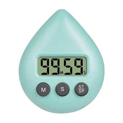 Silent Non-Ticking Battery Operated Shower Timer, Waterproof Digital Timer - Image 1 of 4