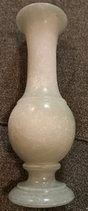 Vintage Alabaster Vase, Very Heavy- Made In Italy - Picture 1 of 3