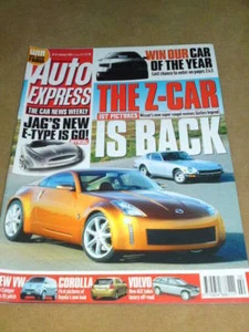 AUTO EXPRESS - THE Z CAR - 10 Jan 2001 # 635 - Picture 1 of 1