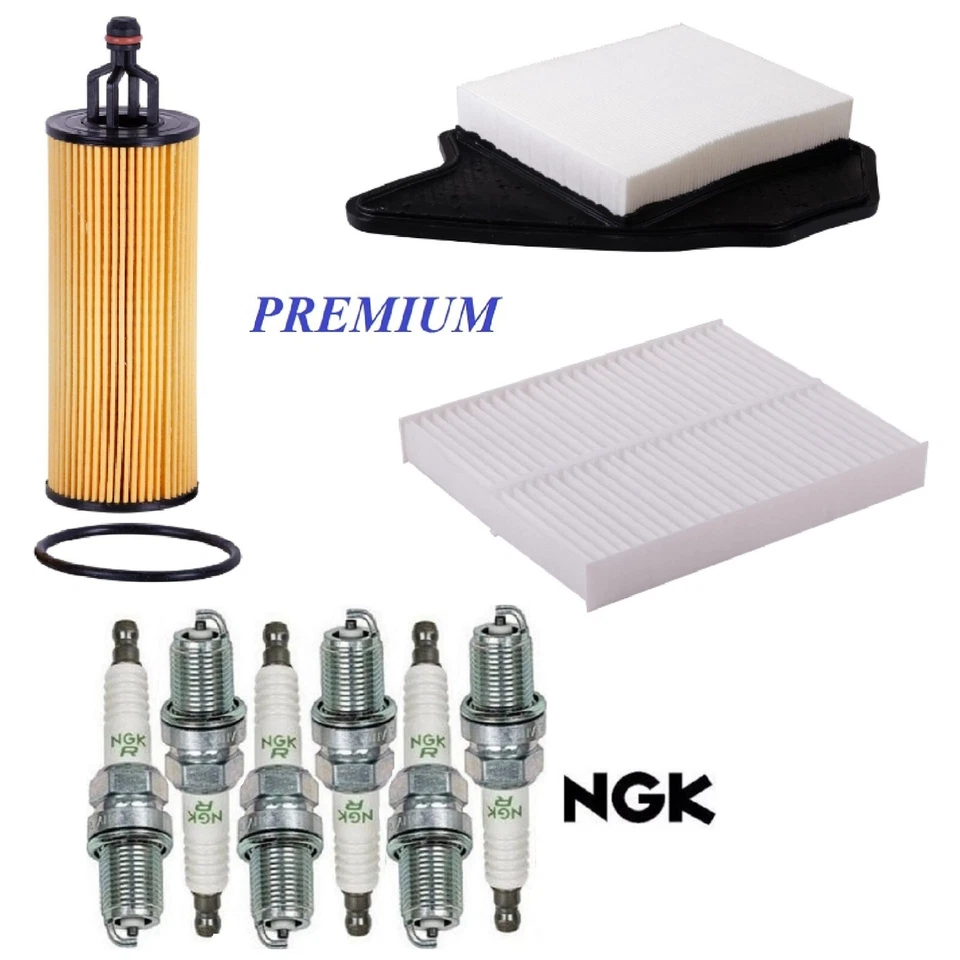 Настраиваемый комплект фильтров свечей зажигания подходит для DODGE GRAND CARAVAN V6; 3,6 л 2014-2020 - Изображение 1 из 1