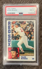 1984 Topps Wade Boggs # 30 PSA 8