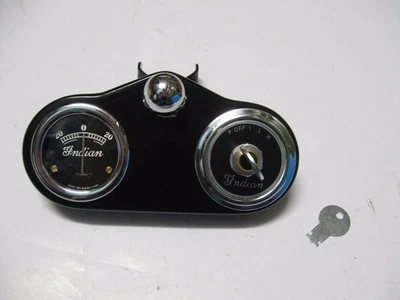 INDIAN SCOUT FOUR CHIEF TABLERO INTERRUPTOR PANEL DE INSTRUMENTOS 1935-1939 Foto 1 de 4