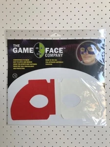 Red & White Face Mask Sticker - Picture 1 of 1
