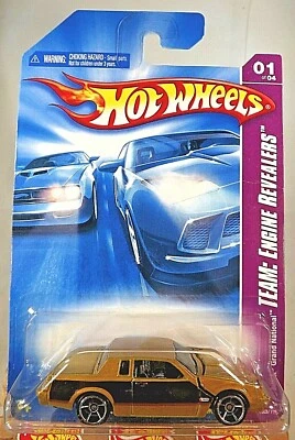 Hot Wheels #153 Team 2008: Engine Revealers 1/4 Buick Grand National dorado con OH5s Foto 1 de 4