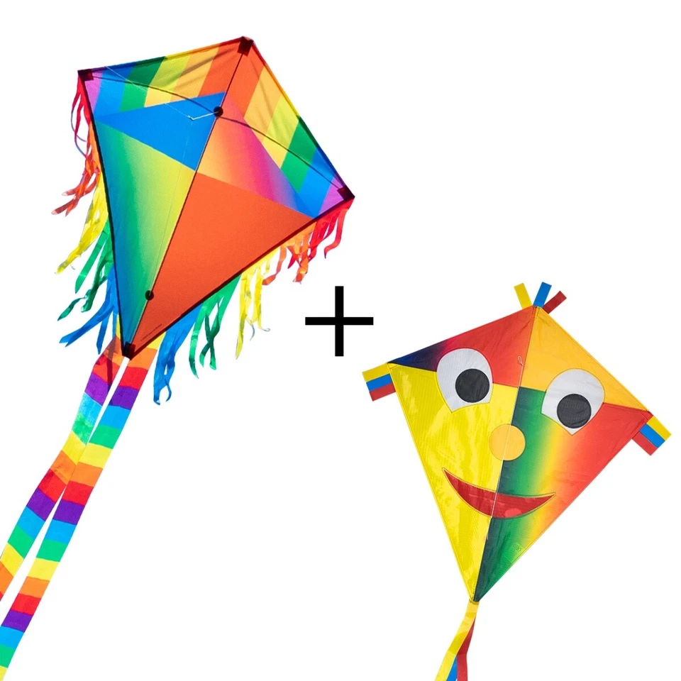 CIM Kinder-Drachen Joker Eddy Set Flugdrachen drachenfliegen inkl. Drachenschnur - Bild 1 von 1