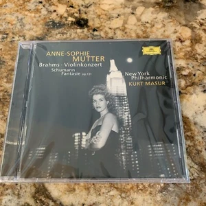Anne-Sophie Mutter [Violin], New York Ph : Brahms: Violin Concerto In D Major, - Picture 1 of 2