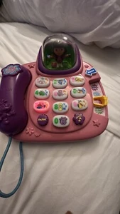 Vtech Dora The Explorer Learning Phone 2009 Viacom Ent. Interactive Learning - Picture 1 of 6