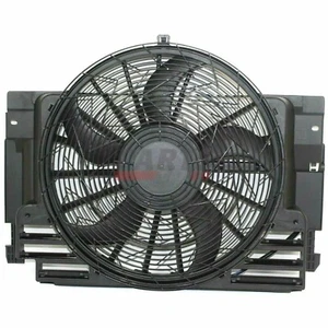 New Fits 2000-2006 Bmw X5 Single A/C Condenser Fan Assembly W/O Control Module - Picture 1 of 4