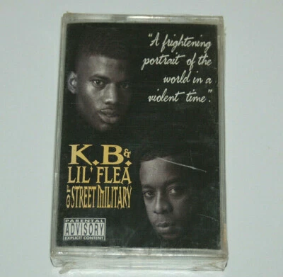 SEALED K B Lil Flea Frightening Portrait cassette tape H Town Hip Hop gangsta - Image 1 of 4