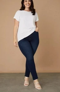 Wallis Ellie Petite Skinny Jeans Indigo uk 18 - Picture 1 of 5