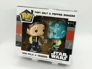 Funko Pop! Star Wars Han Solo & Greedo Salt & Pepper Shakers Smuggler's Bounty  - Picture 1 of 4