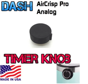 Replacement Timer knob part Dash Aircrisp PRO analog Air Fryer "D" type shaft - Picture 1 of 2