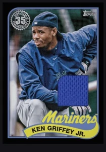 2024 Topps Series 1-1989 Black Relic Patch-KEN GRIFFEY JR(Topps Bunt Digitalcard - Picture 1 of 1