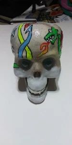 Skull LED Dragon Custom Painted with Fluorescent and Nightglow - Picture 1 of 15