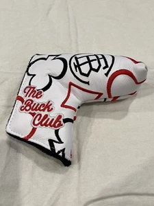 NUOVO THE BUCK CLUB TBC POKER Ace Vanga Cuore Club Lama Putter Copricapo - Foto 1 di 3