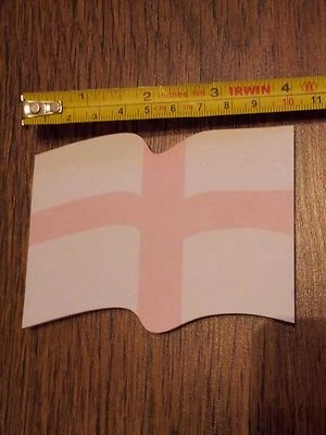 ENGLAND ST GEORGES CROSS POST IT NOTES STICKY MEMO NOTE PADS FLAG SHAPED BN - Image 1 of 4