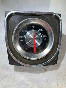 Vintage 60 - 60 Amp Gauge Amperes with mount Unknown Manufacturer Exc to VGd Con - Bild 1 von 6