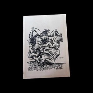 Pablo Picasso "Kinderreigen", 1952 - Postkarte Cercle D’art 1961 - Frankreich - Bild 1 von 4