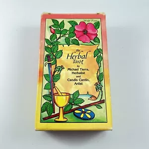 The Herbal Tarot Cards Deck Michael Teaira Herbalist Candis Cantin Artist - Picture 1 of 6