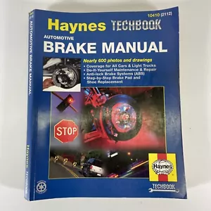 Haynes Techbook Brake Manual #10410 1994 Free Shipping - Foto 1 di 4