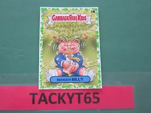 BOOGER BILLY 2020 GARBAGE PAIL KIDS 35th SINGLE GREEN CARD #21b - Picture 1 of 2