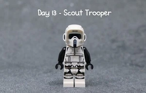 Nuevo Sellado (Individual) *DÍA 13* Scout Trooper Minifigura Lego Adviento Star Wars 75307 - Imagen 1 de 3