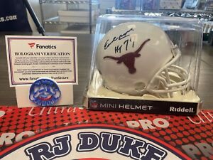 Earl Campbell Autographed Texas Mini-Helmet - Fanatics Authentication