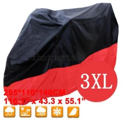 Cubierta de motocicleta 3XL roja para Yamaha Road Star Warrior Midnight XV 1600 1700 Foto 1 de 4