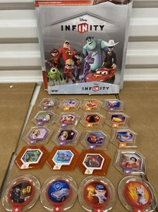 DISNEY INFINITY SERIES 1 POWER DISC SET WITH 20 DISCS AND ALBUM SHIPS IN A 📦 🔥 - Picture 1 of 6