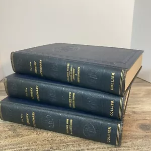 Vintage Dictionary Set, Collier New Century English Language 3-Volumes 1934 - Imagen 1 de 21