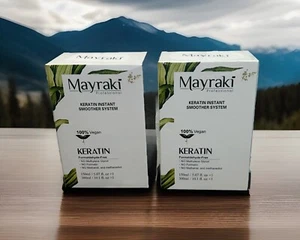 2 Packs, Mayraki Professional Keratin Instant Smoother System Shampoo + Keratin - Picture 1 of 14