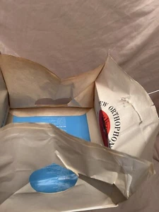 Upcycled VTG Vinyl Record sleeve 33s,12”,Gift Bag from sleeves,novelty,Party Bag - Picture 1 of 4