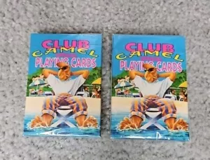 Carte da gioco Joe Camel Club Cammello a due mazzi nuove sigillate - Foto 1 di 2
