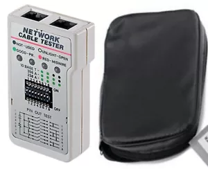Hobbes RJ45 Network/Ethernet Cat5e/Cat6/7 Breakout Box & Cable/Cord Tester/Test - Picture 1 of 1