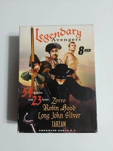 Legendary Avengers - 8 DVD Set (DVD, 8-Disc Set) Rare Classic movies - Picture 1 of 5