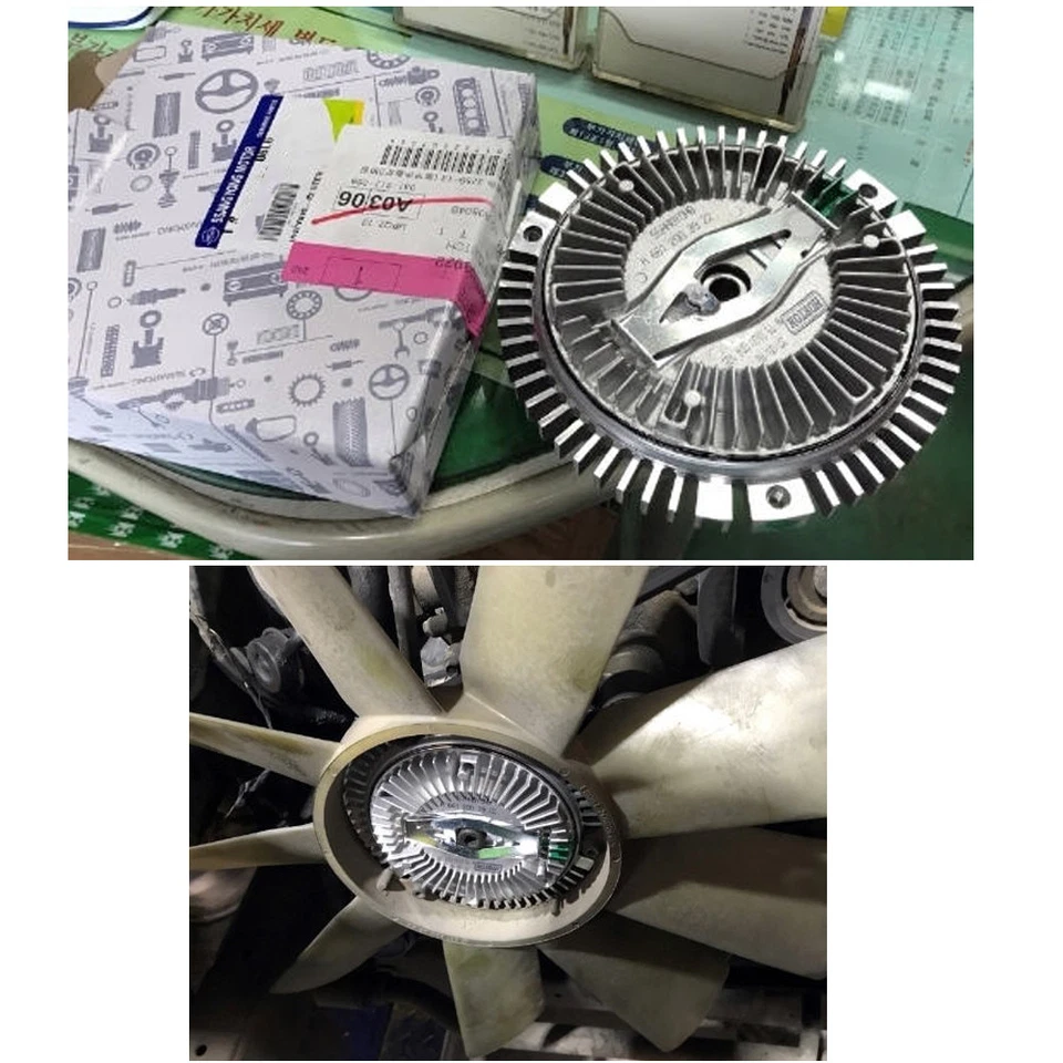 Genuine Viscous Clutch 6652000222 for Ssangyong Actyon D20 Kyron D20 D27 Foto 1 de 1