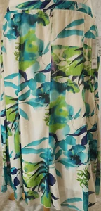 Notations floral skirt, shear lined fit and flare NWT - Picture 1 of 7