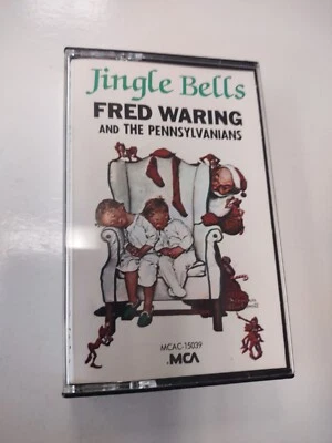 FRED WARING & THE PENNSYLVANIANS- JINGLE BELLS - CASSETTE TAPE LIKE NEW OOP  - Image 1 of 3