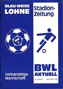 12.08.1984 Blau-Weiss Lohne - West Ham United