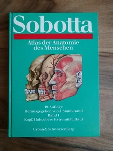 Sobotta - Atlas der Anatomie des Menschen Band 1 in Top Zustand Medizinstudium - Bild 1 von 6