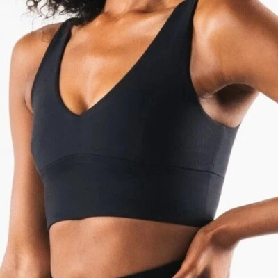 NWT!! Alphalete CELESTE BRA A/B CUP Tenacity Deep V Bra | Size XS - Image 1 of 4