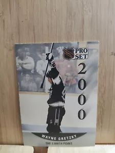 WAYNE GRETZKY🏆1990 Pro Set Series II #703 The 2000th Point NHL Hockey Card🏆 - Picture 1 of 2