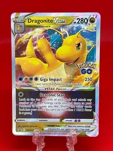 Pokemon TCG Dragonite VSTAR SWSH236 Pokemon Go Black Star Promo V-STAR 2022 NM - Picture 1 of 2