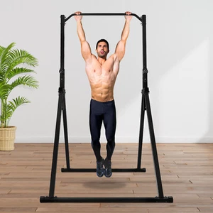 Klimmzugstange Power Tower Dip Station für Home Gym Workout verstellbar strapazierfähig - Bild 1 von 14