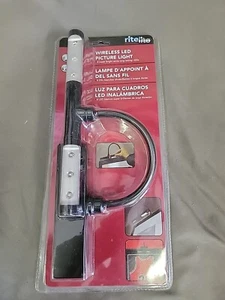 Rite Lite Wireless LED Picture Light Dimmer Artwork Photo Painting Art Black - Picture 1 of 2