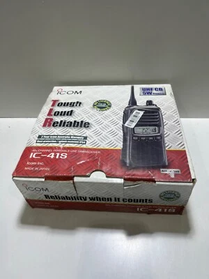 ICOM IC-41S UHF CB Transceiver Tragbares Radio - Bild 1 von 4