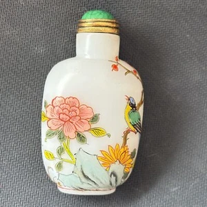 Ancient China, Beijing Collection, pure hand-painted, glass, snuff bottle - Picture 1 of 6