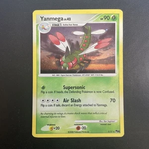 Yanmega 005/017 Pop Serie 8 Holo Pokemon TCG Tarjeta Inglés MP/LP - Imagen 1 de 2