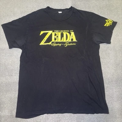 Camisa Y2K Legend Of Zelda Symphony Of the Goddesses Para Hombre XL Negra #966 Foto 1 de 4
