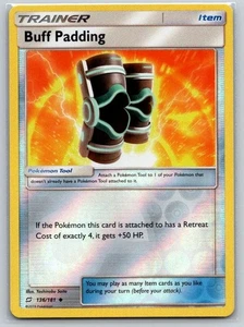 Buff Padding 136/181 Reverse Holo Uncommon SM - Team Up Near Mint - Picture 1 of 2